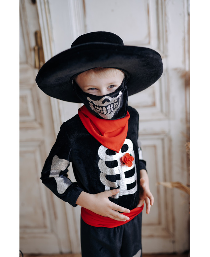 Костюм Скелета  "День Мертвих" для хлопчика на Хеловін