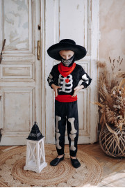 Костюм Скелета  "День Мертвих" для хлопчика на Хеловін