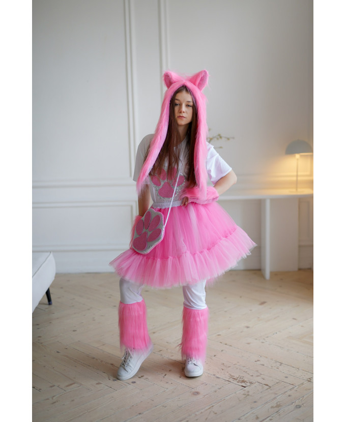 Костюм для аніматорів Таба Лапка рожева