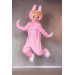 Костюм для аніматорів Лабубу рожева