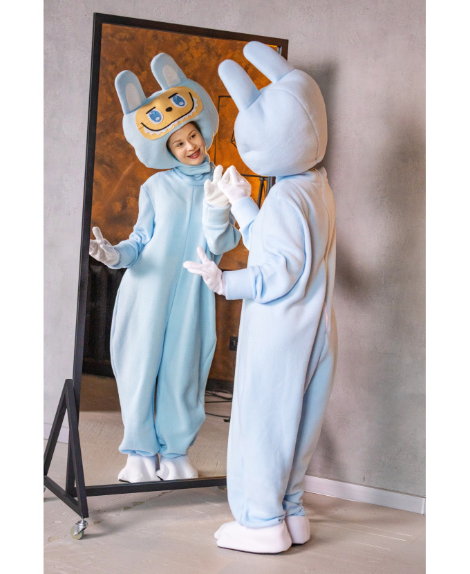 Костюм для аніматорів Лабубу блакитна
