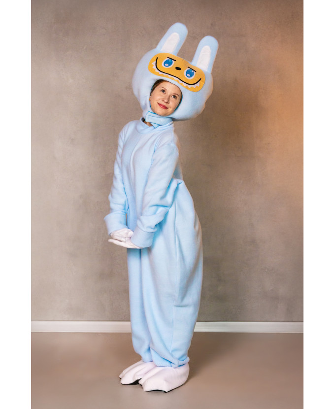 Костюм для аніматорів Лабубу блакитна