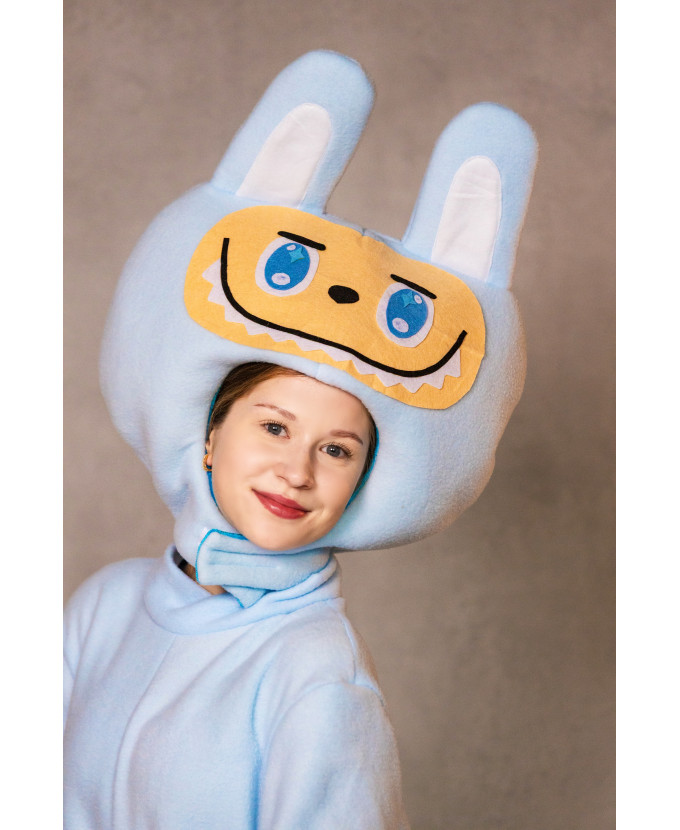 Костюм для аніматорів Лабубу блакитна