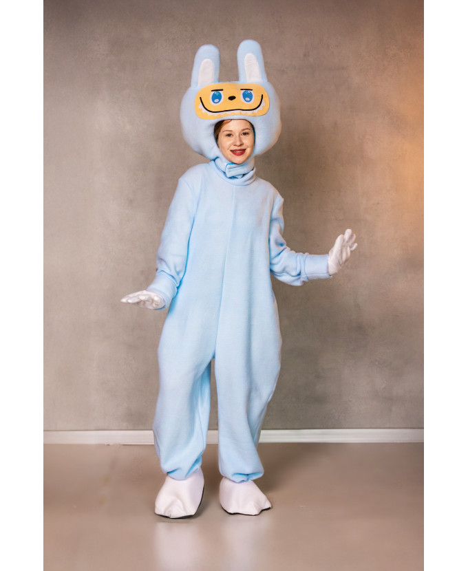 Костюм для аніматорів Лабубу блакитна