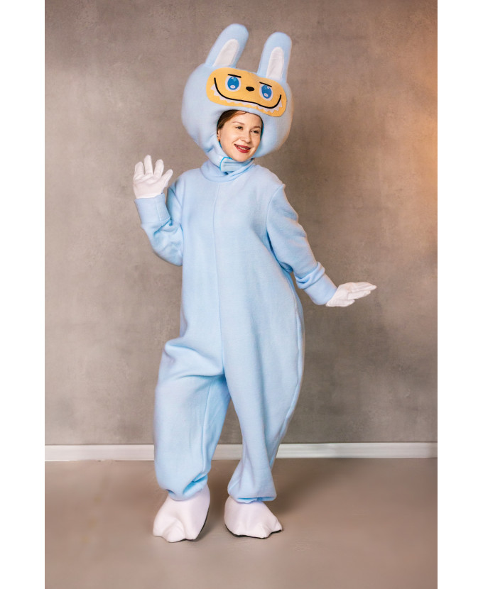 Костюм для аніматорів Лабубу блакитна