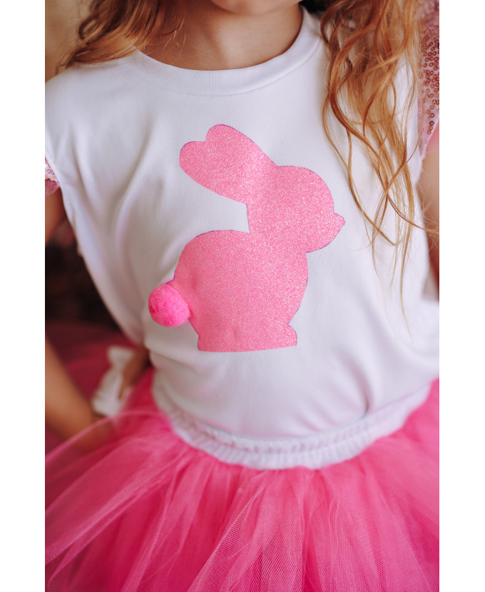 Дитячий карнавальний костюм Зайчика для дівчинки