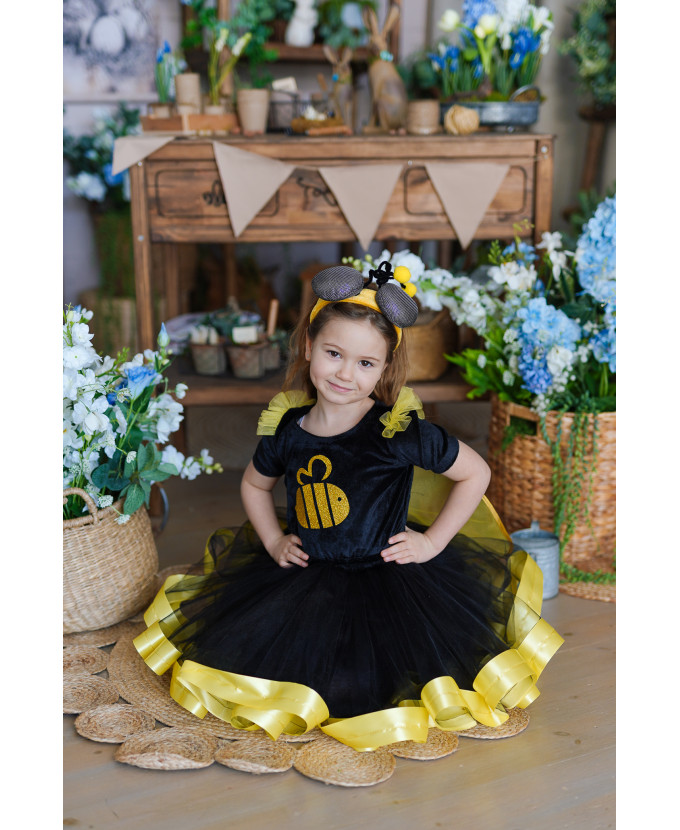 Дитячий карнавальний костюм Бджілка для дівчинки  