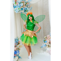 Карнавальний костюм для аніматорів Фея в зеленому