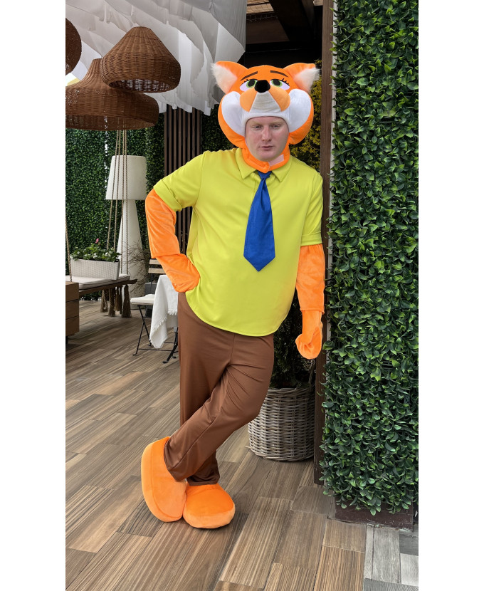 Костюм лис Нік Уайлд Зоотрополіс