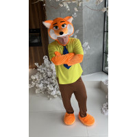 Костюм лис Нік Уайлд Зоотрополіс