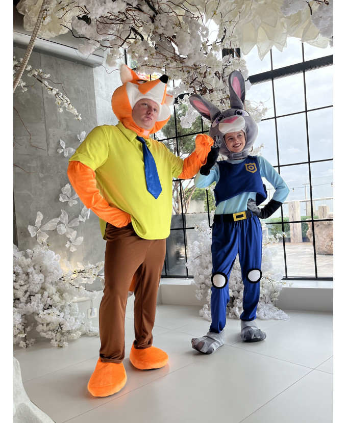 Костюм лис Нік Уайлд Зоотрополіс