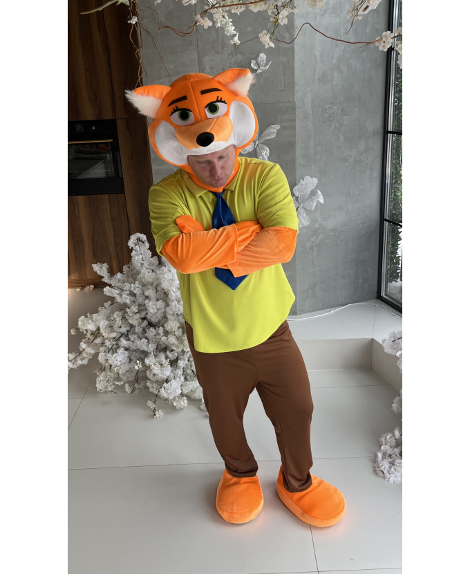 Костюм лис Нік Уайлд Зоотрополіс