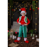 Костюм новорічного ельфа для хлопчика