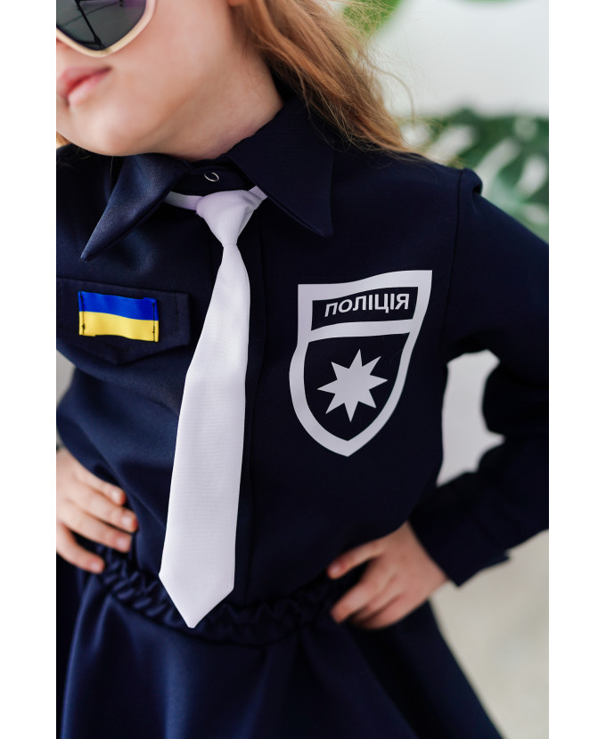 Костюм поліцейська для дівчинки