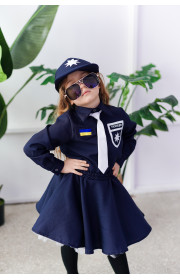 Костюм поліцейська для дівчинки Костюм поліцейська для дівчинки