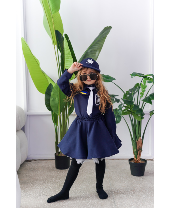 Костюм поліцейська для дівчинки