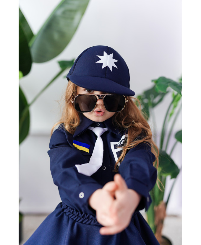 Костюм поліцейська для дівчинки