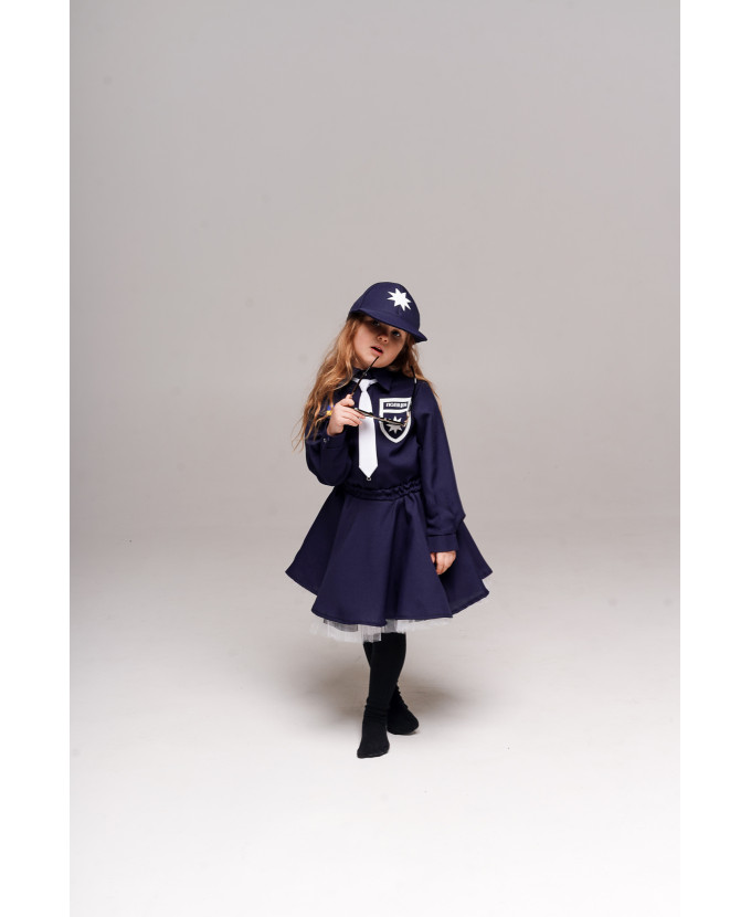 Костюм поліцейська для дівчинки