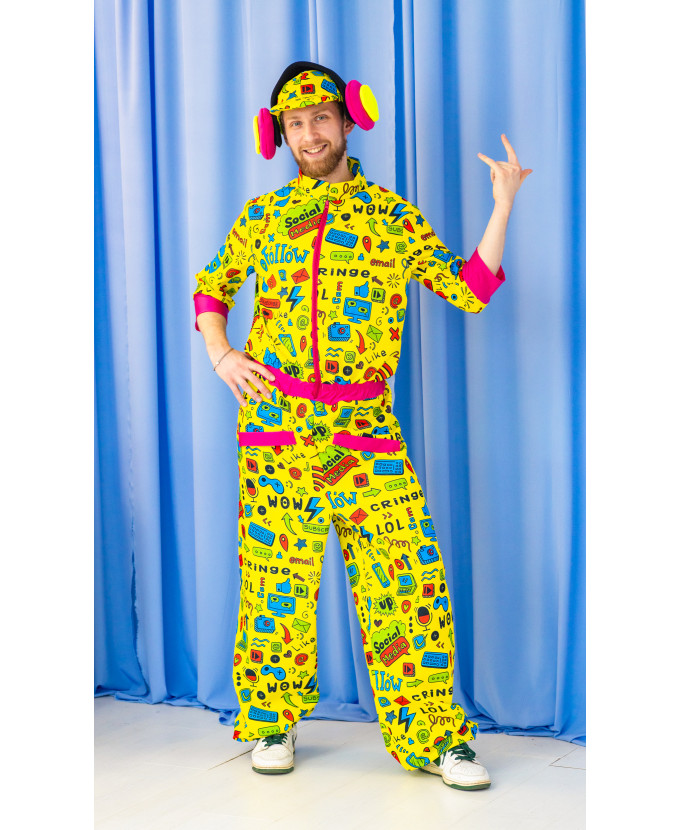 Карнавальний костюм для аніматорів Meme Party Boy (Мемна вечірка)